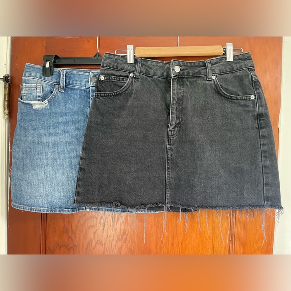 2 Denim Skirts - Picture 1 of 6
